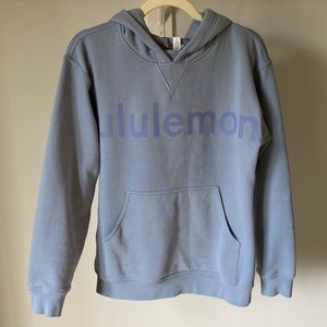 Lululemon sweatshirt, blue, barely worn, size 6